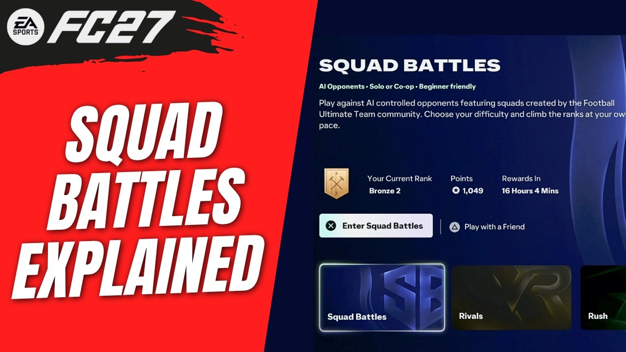 Как работают Squad Battles в FC 27 Ultimate Team