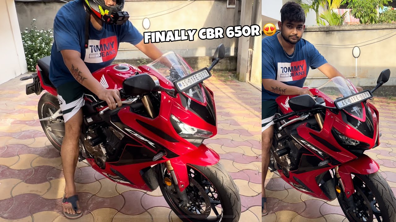 The 2023 HONDA CBR 650r the BOMB