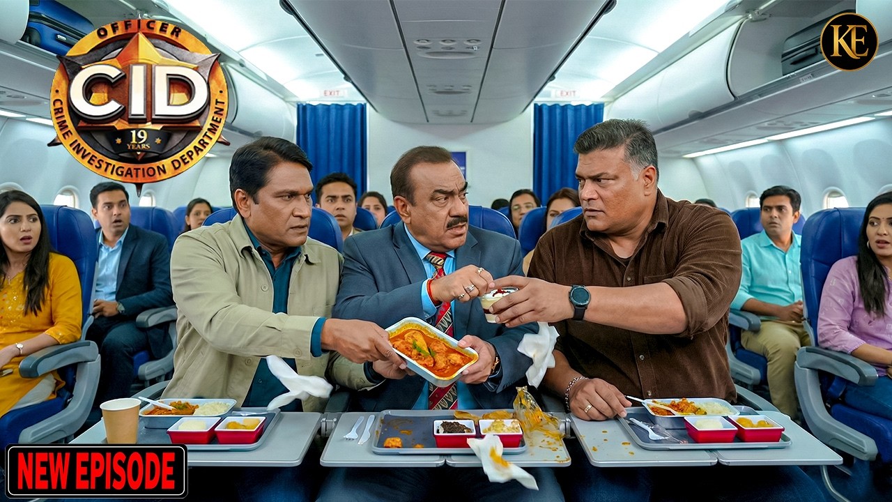 CID टीम ने फ्लाइट में खाना खाने के लिए लड़ाई कर ली | CID | सी.आई.डी. | Latest Episode
