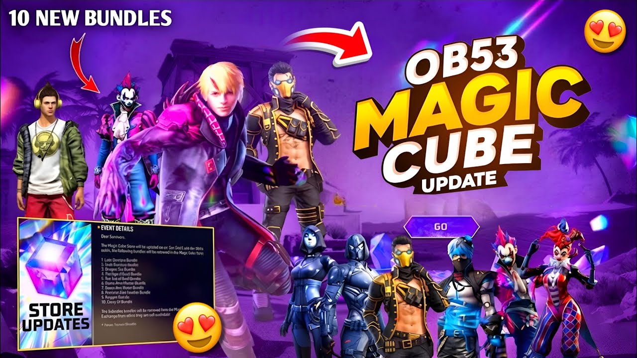 Next Magic Cube Store Update 😍 | Next Magic Cube Bundles Free Fire | Free Fire New Event .