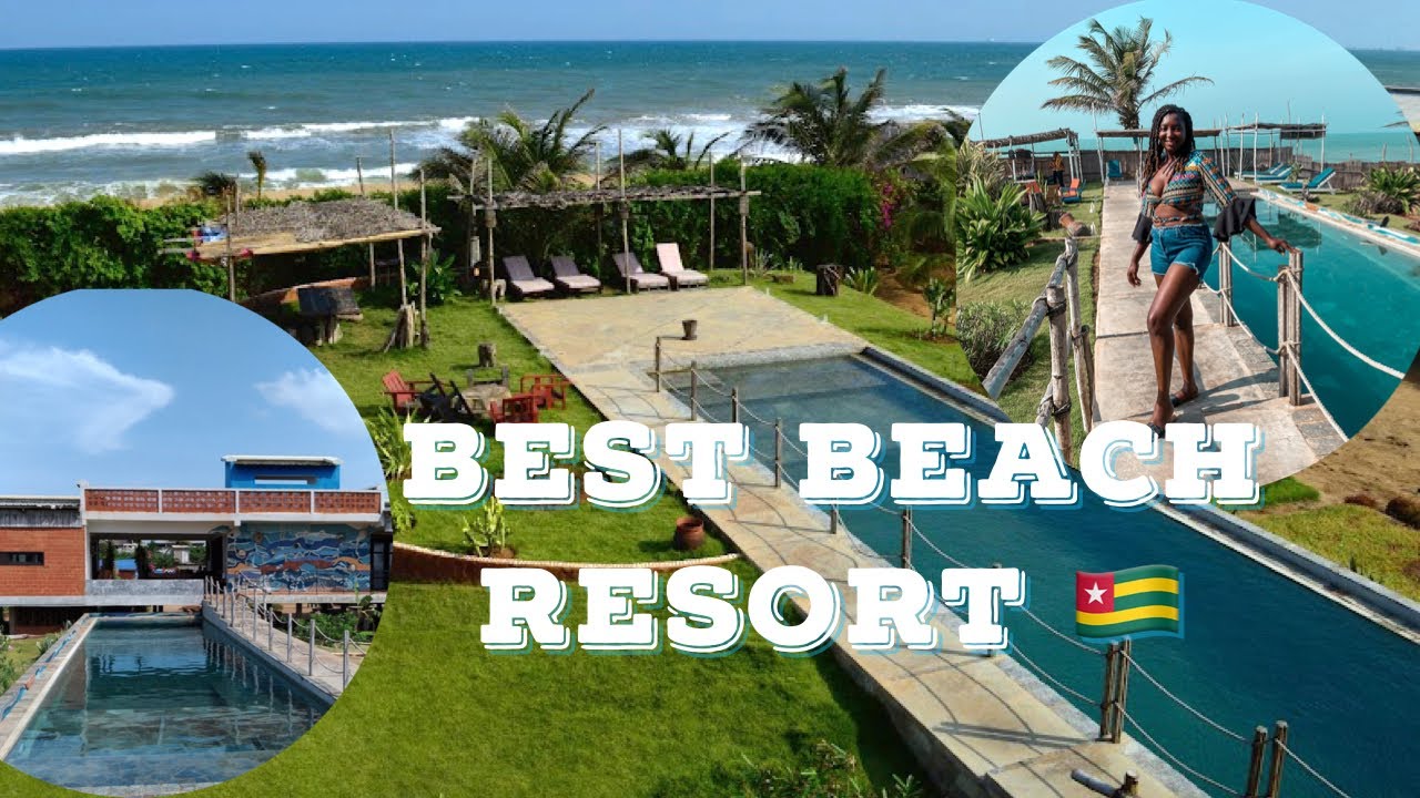 BEST BEACH RESORT IN LOMÉ TOGO | La Maison Bleue | PLACES TO VISIT IN TOGO