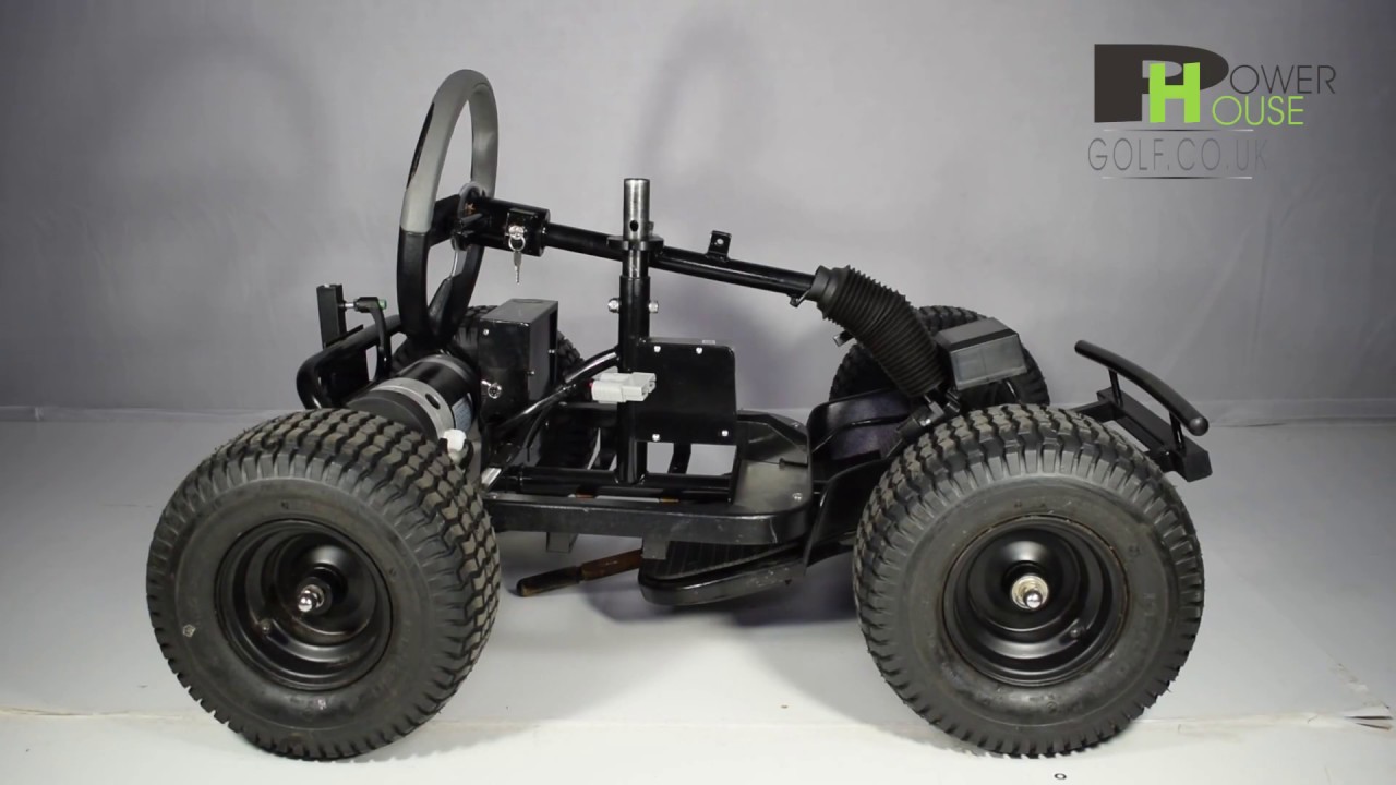 Folding a Golf buggy | Powerhouse Golf