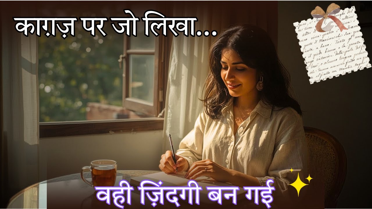 जब ज़िंदगी उलझी हुई थी… तब मिला ये 1 तरीका जिसने सब बदल दिया | The Power of Writing ✍️
