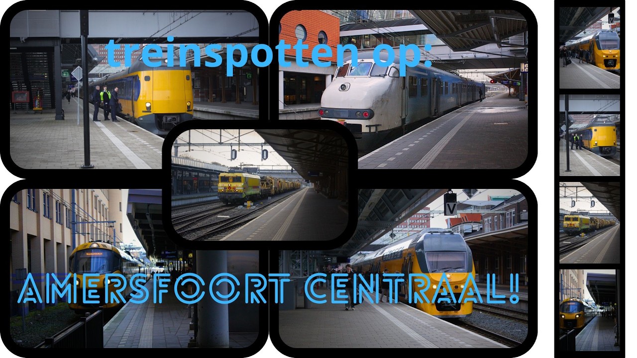 Paar uurtjes treinspotten op Amersforrt centraal!