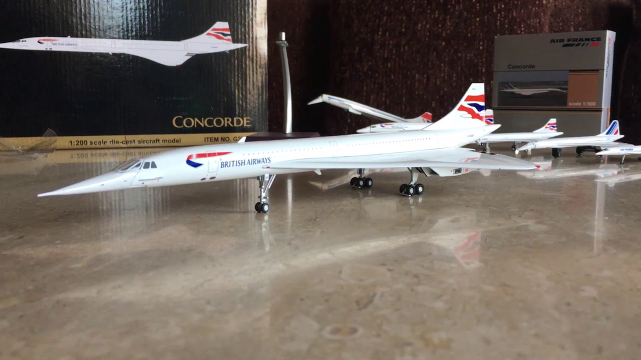 Gemini Jets 1/200 scale Concorde British Airways review