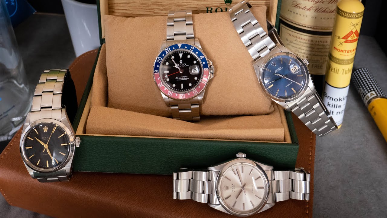 Quickfire Vintage - 3 Rolex watches for under £4000? The timeline of the Rolex Oyster Precision.