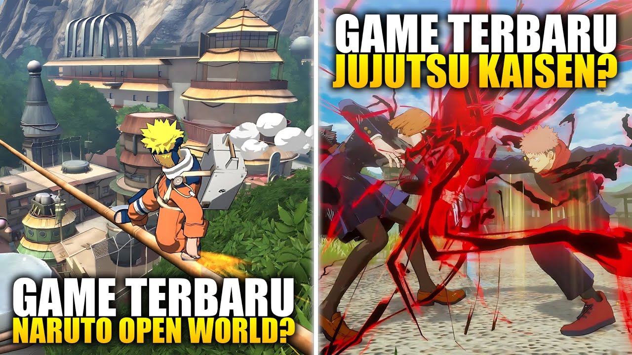 О БОЖЕ МОЙ! НЕУЖЕЛИ ДЕЙСТВИТЕЛЬНО ВЫХОДИТ НОВАЯ ИГРА ПО NARUTO С ОТКРЫТЫМ МИРОМ И НОВАЯ ИГРА ПО J...