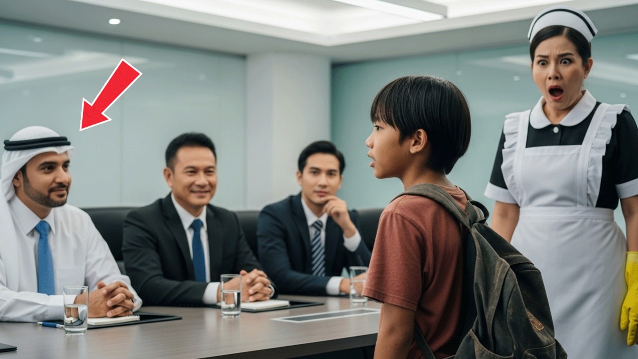 ผมพูดได้ 7 ภาษา… ลูกชายของแม่บ้านพูดขึ้นมา… CEO ชาวอาหรับหัวเราะ แต่แล้วก็ชะงักไปทันที
