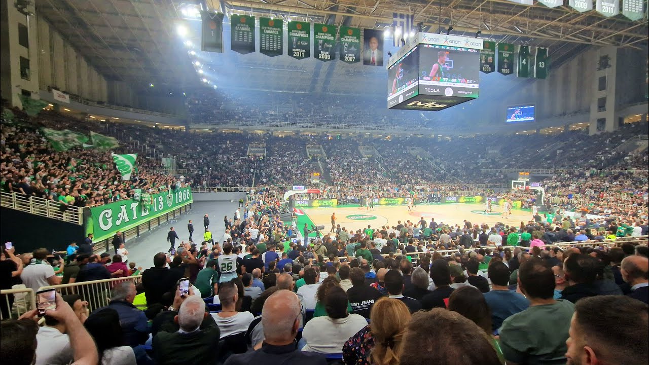 Panathinaikos - Partizan 84-71 | OAKA Basketball Arena | Atmosphere