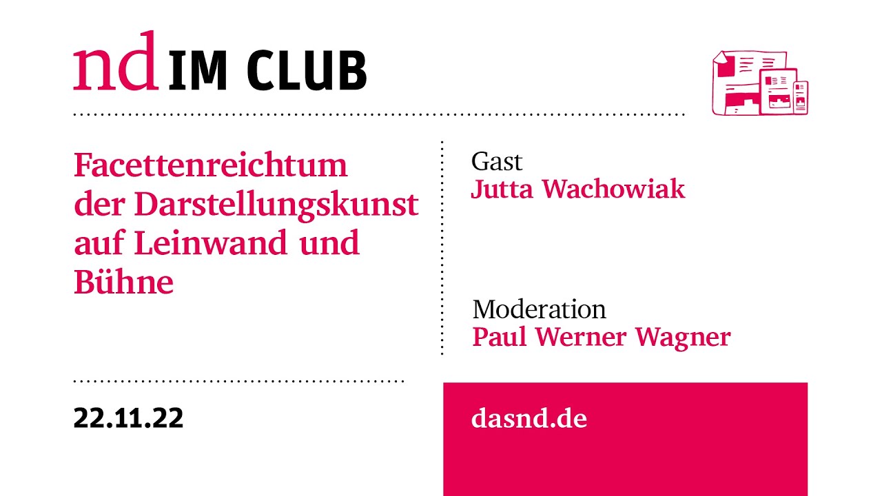 Jutta Wachowiak: Facettenreichtum der Darstellungskunst auf Leinwand und Bühne