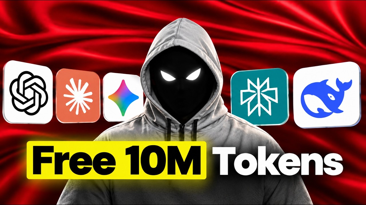 FREE 10M AI TOKENS! 🤯 Free Claude Models, Vibe Coding with GPT & More (2026)