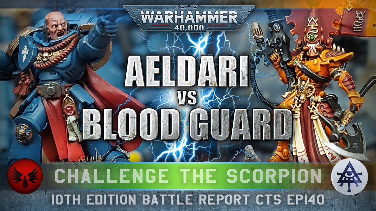 Aeldari vs Blood Angels Successors (Blood Guard) Warhammer 40K Battle Report 10th Edition 2000pts
