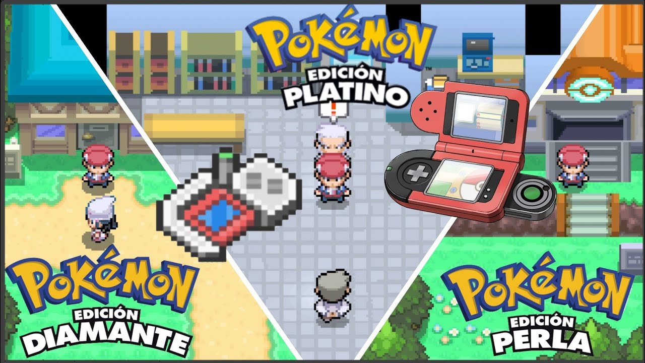 Como conseguir la Pokedex nacional | Pokemon Diamante, Perla y Platino.