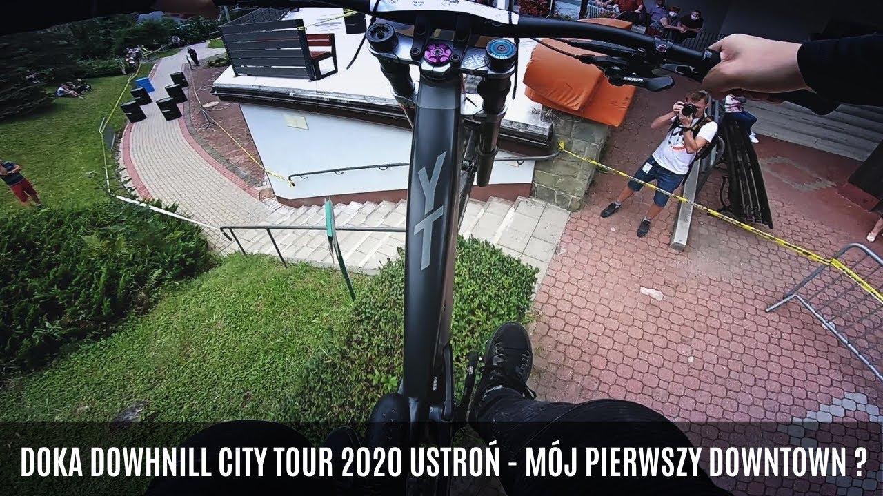 POV - DOKA Downhill City Tour 2020 Ustroń - M&Oacute;J PIERWSZY DOWNTOWN ??