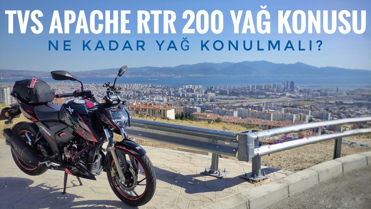 TVS APACHE RTR 200 YAĞ KONUSU 16.BÖLÜM, NEDEN SIFIR ALDIĞIMIZDA İÇİNDE AZ YAĞ VAR? NE KADAR OLMALI