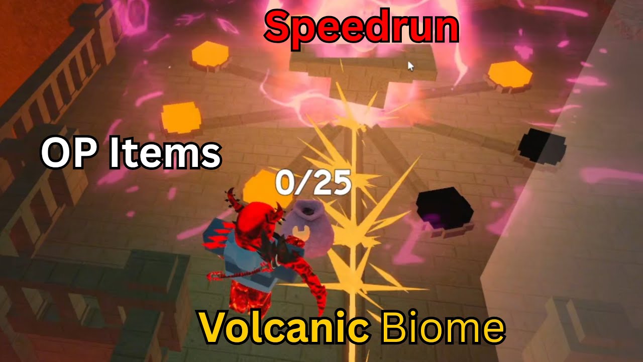 I Speedran Volcanic Biome In 99 Nights in the Forest