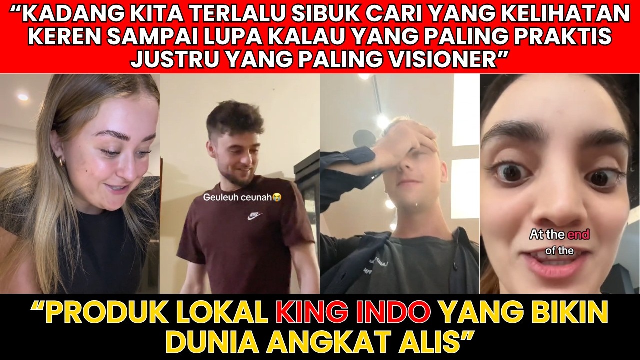 Bule Shock! Produk Indonesia Ini Katanya Layak Mendunia