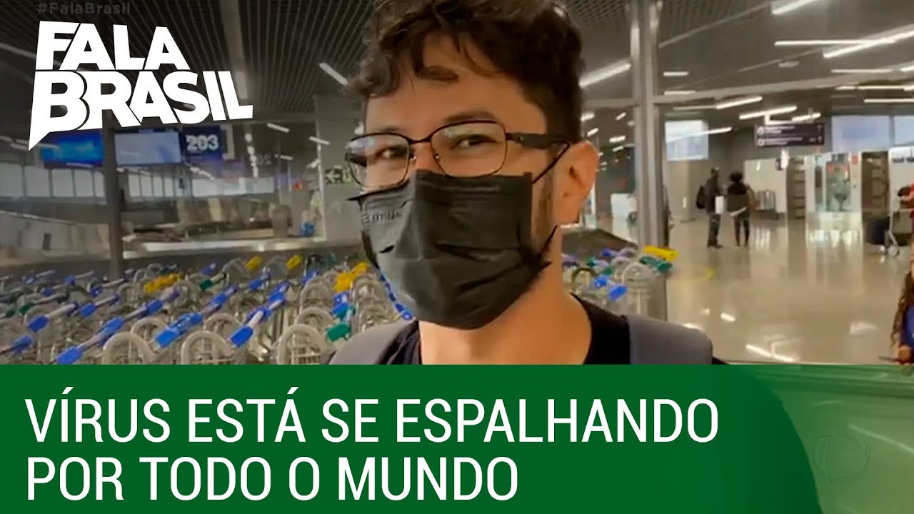 Brasileiros já utilizam máscaras com medo do coronavírus