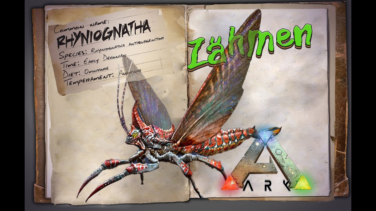 ARK Rhyniognatha zähmen [GUIDE/Deutsch] ** ALLE INFOS ** ❗