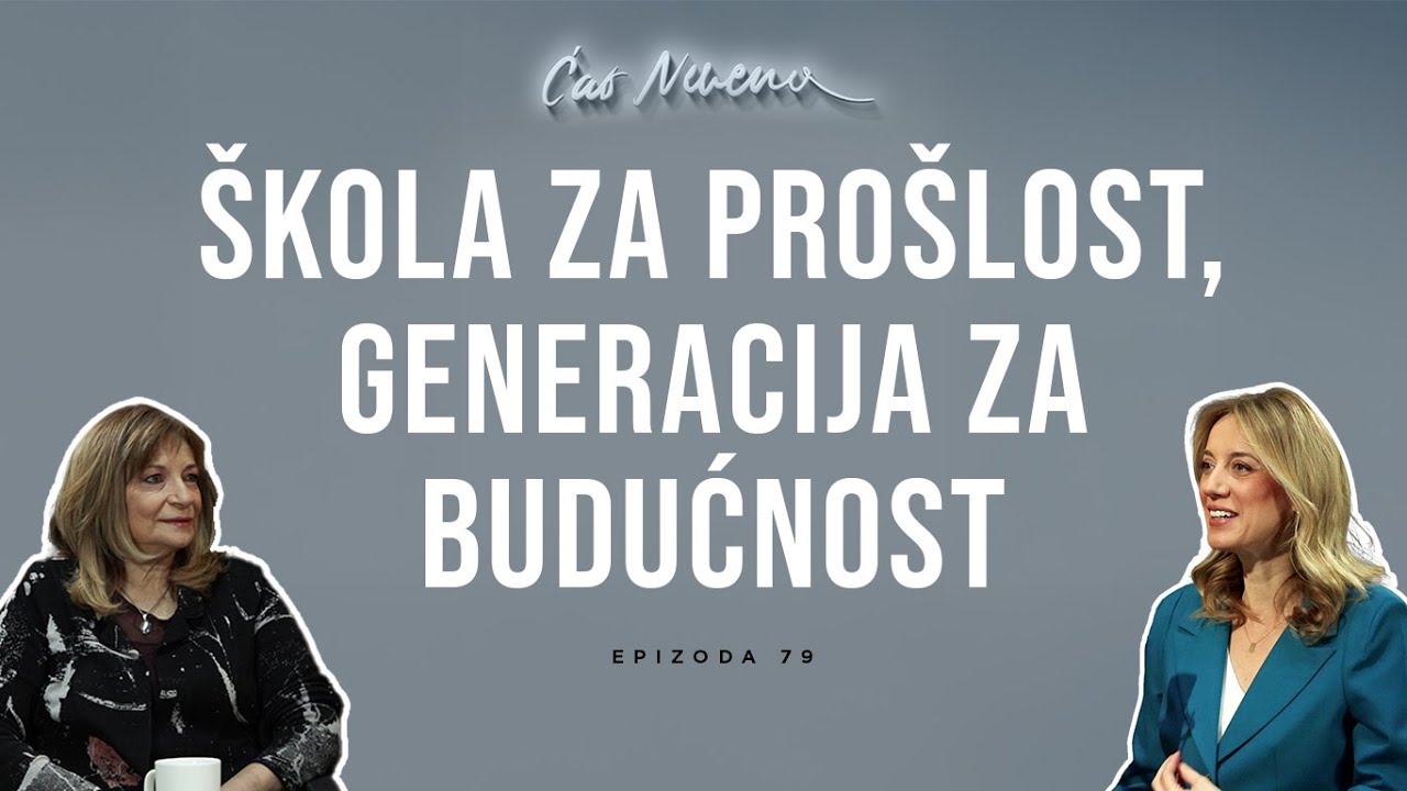 Ćao Nevena: DRAGICA PAVLOVIĆ BABIĆ, Škola za prošlost, generacija za budućnost