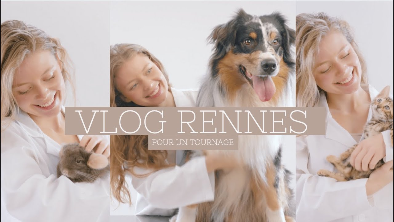 VLOG - JOURNÉE DE TOURNAGE À RENNES