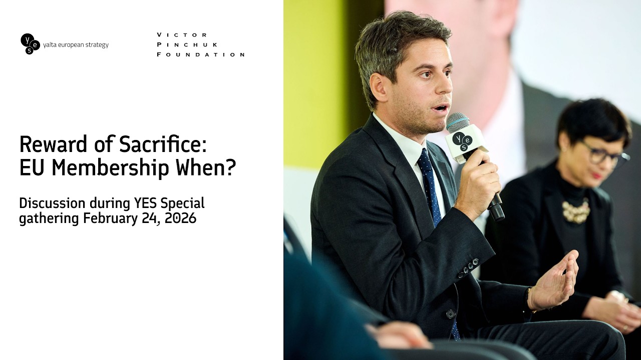 Reward of Sacrifice: EU Membership When? Discussion during YES Speacial gathering February 24, 2026