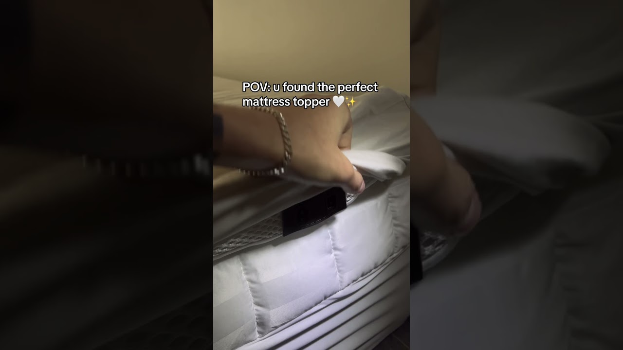 This mattress topper is LITERALLY MAGIC!!!