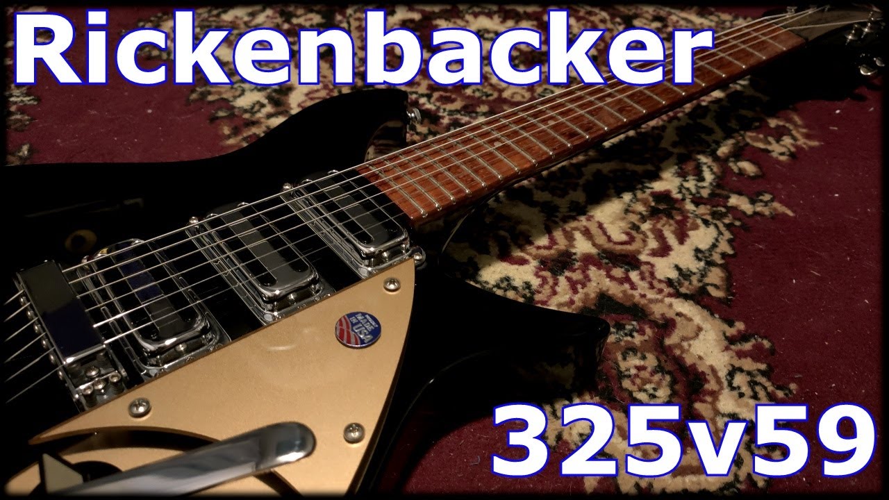 Rickenbacker 325v59 Jetglo