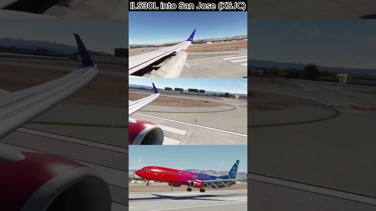 PMDG 737-900ER | ILS30L into SJC
