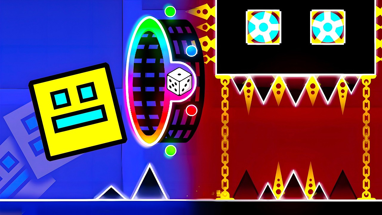 Geometry Dash, but everything is RANDOMIZED