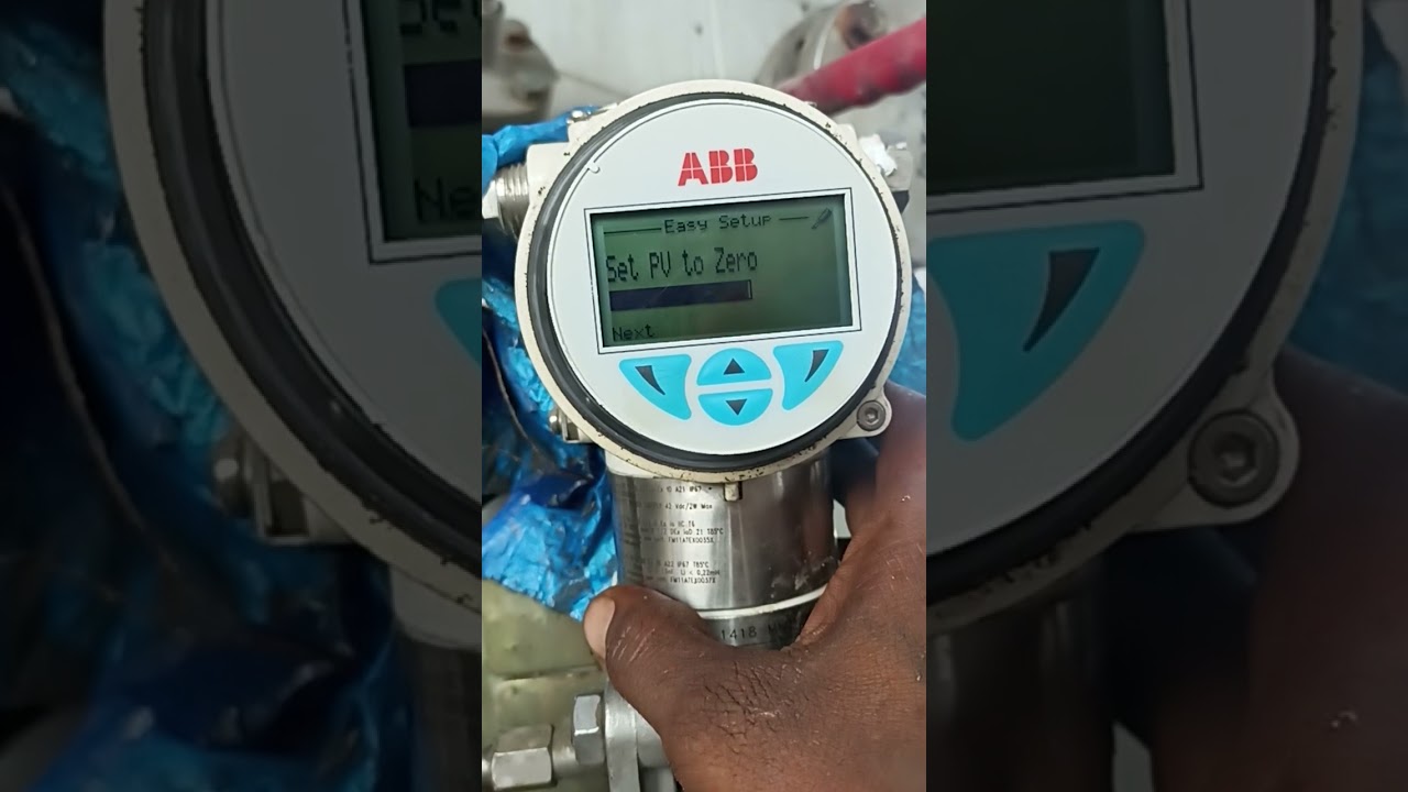 ABB Transmitter  setting