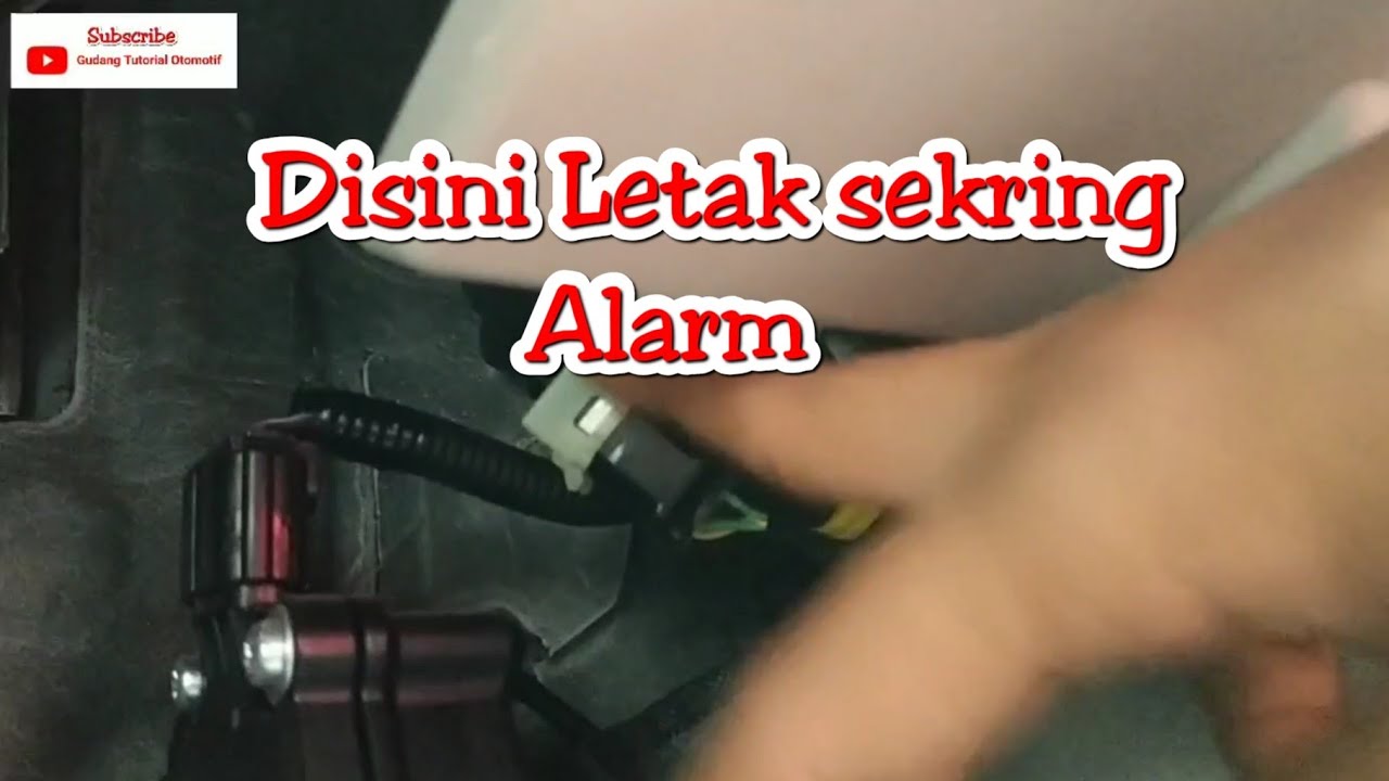 Letak Posisi Modul Alarm Dan sekring alarm mobil Grand new Avanza Xenia 2020 Cara Setting Sensitif