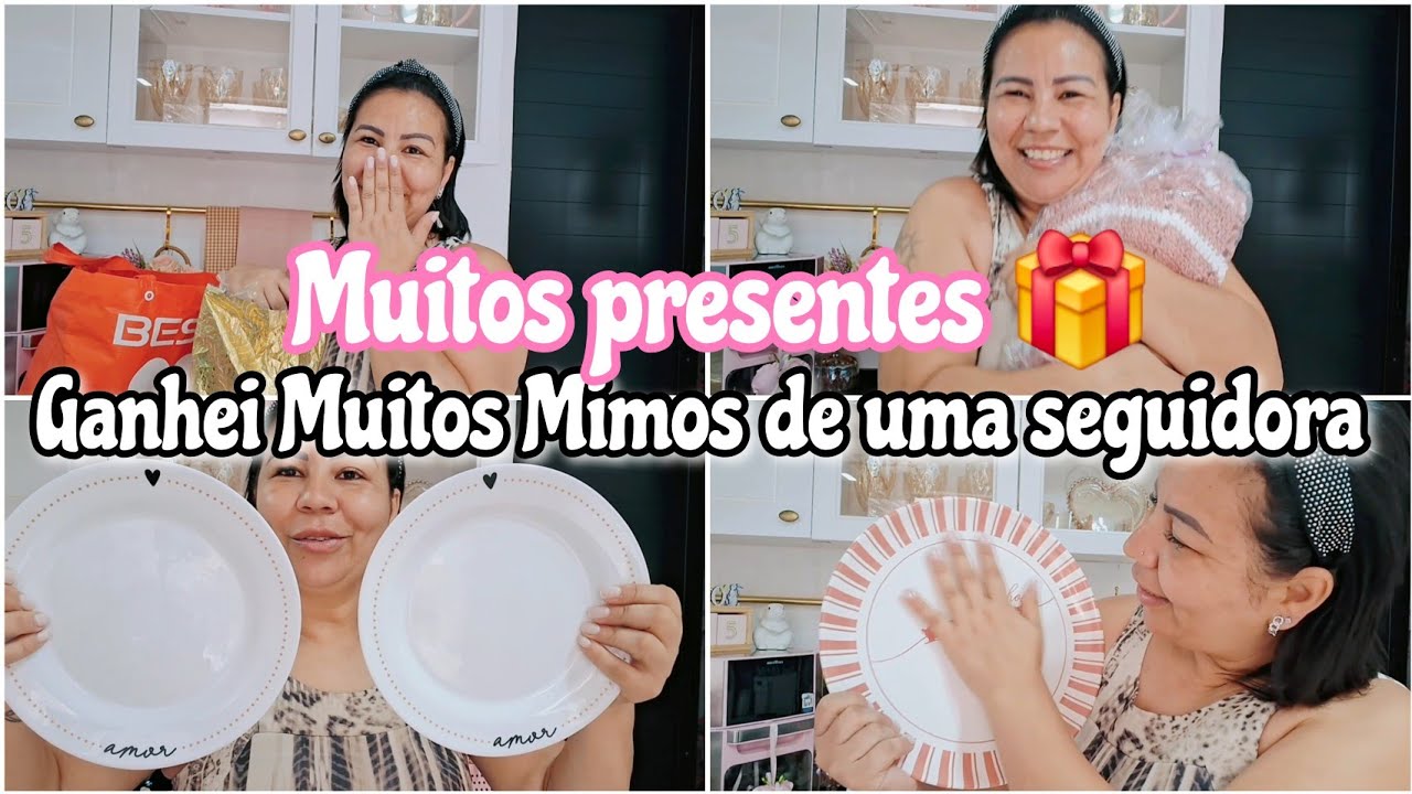 ✨️GANHEI MUITOS PRESENTES DE UMA INCRITA DO CANAL ✨️