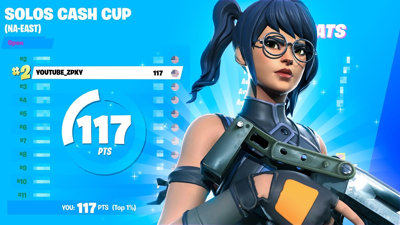 How I Placed 2nd In The Solo Platform Cash Cup On Console AGAIN ($1600)