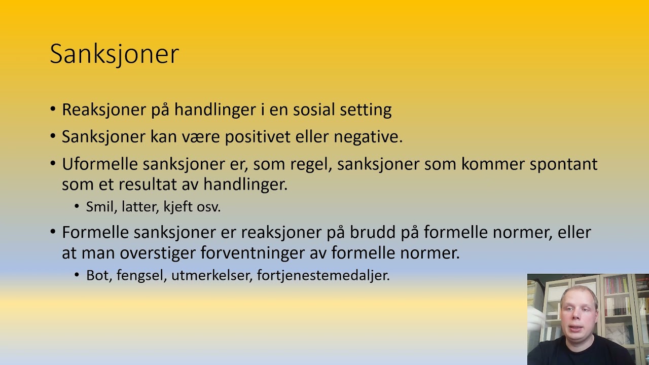 Sosialisering - viktige begreper (Relevant i alle samfunnsfag)