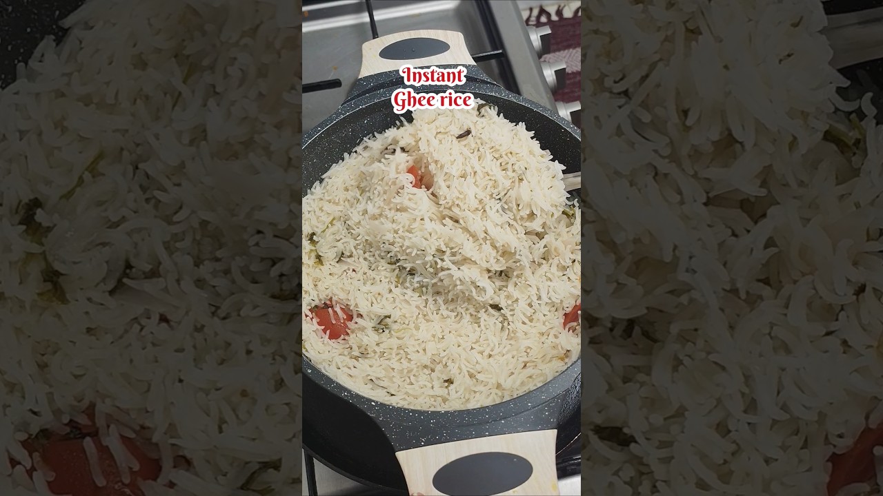 Instant wedding style Ghee rice / kasbena ghee rice