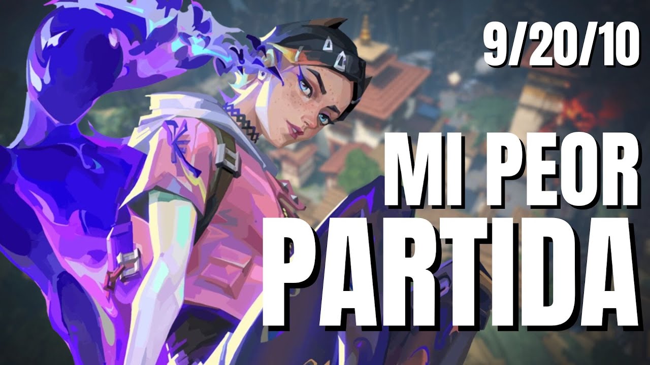 MI PEOR PARTIDA | GANAMOS Y SUBO A HIERRO 3 | Valorant
