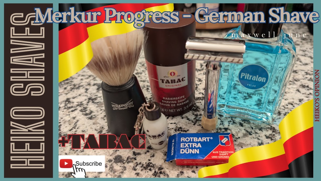 German Shave - Merkur Progress - revisiting some great products