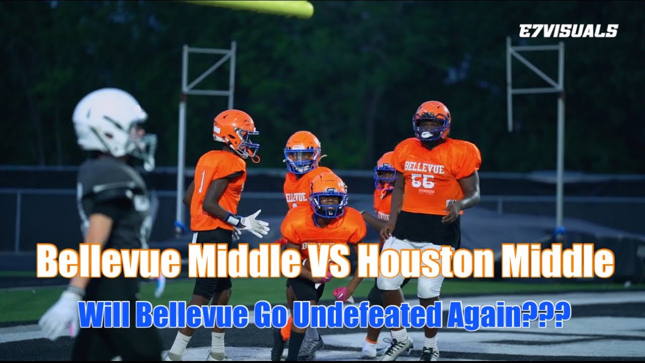 Bellevue Middle vs Houston Middle Scrimmage....THINGS GOT INTENSE!!!!