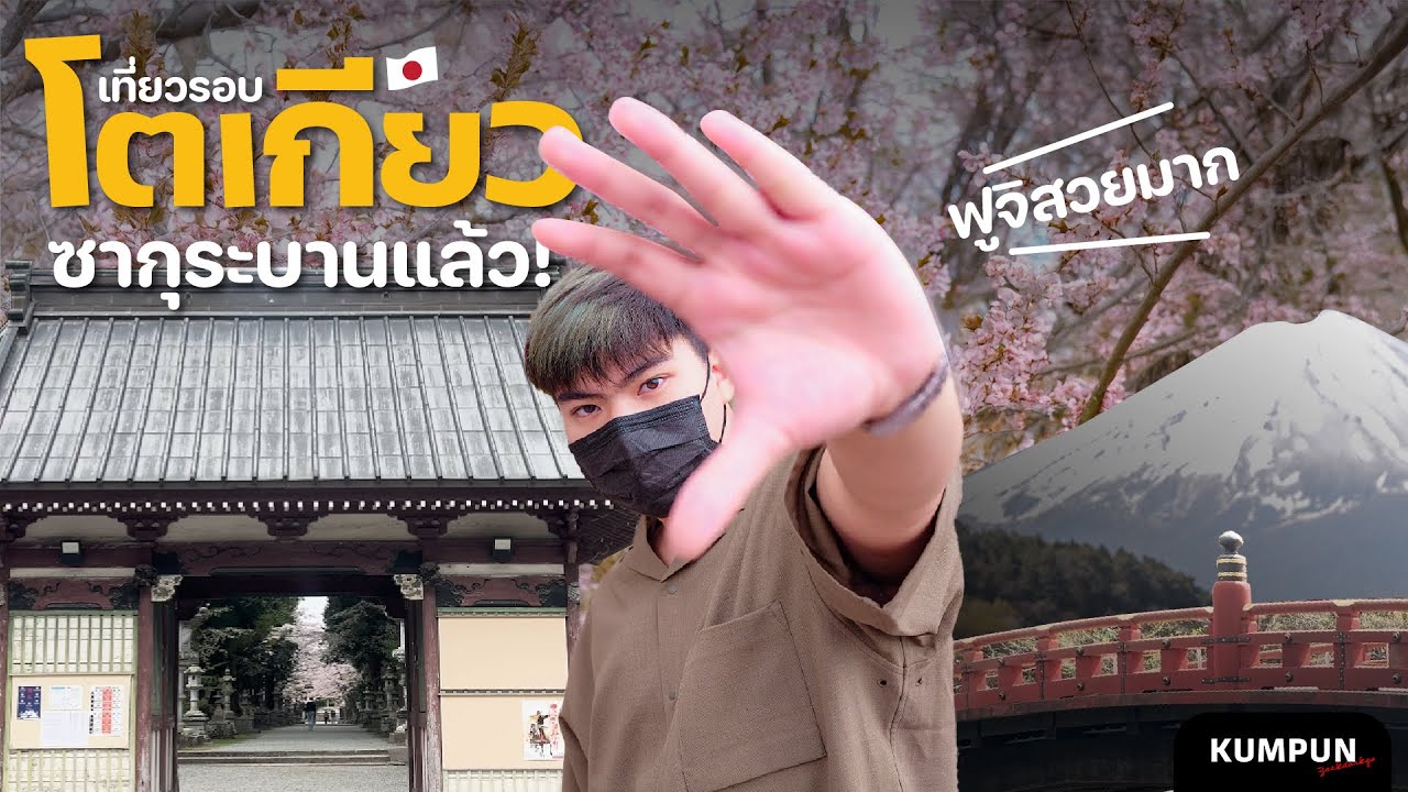เที่ยวรอบเมืองโตเกียว ซากุระบานแล้ว! | Nikko Asakusa Fuji Kawaguchiko