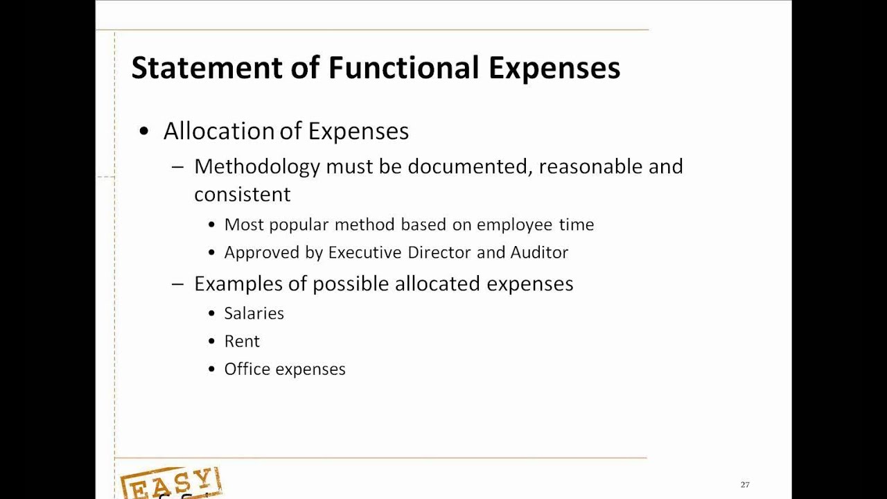 Easy Office Webinar: Nonprofit Accounting 101