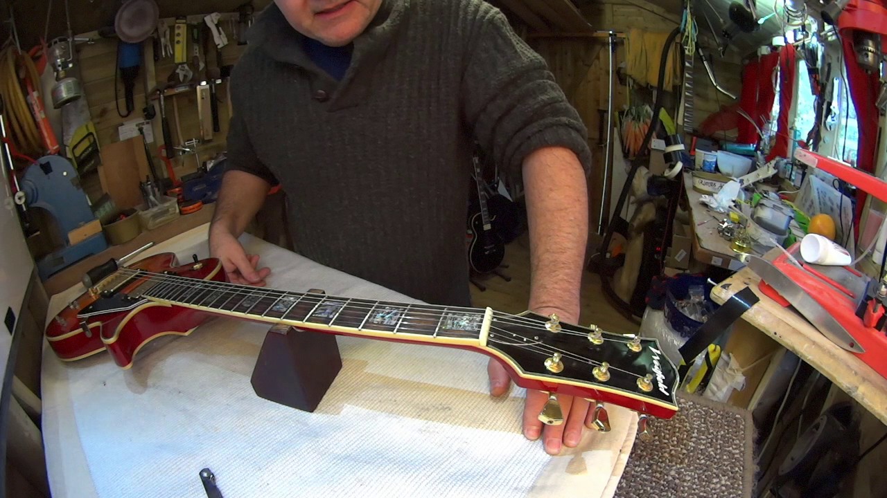 Westfield E4500 Les Paul copy set up