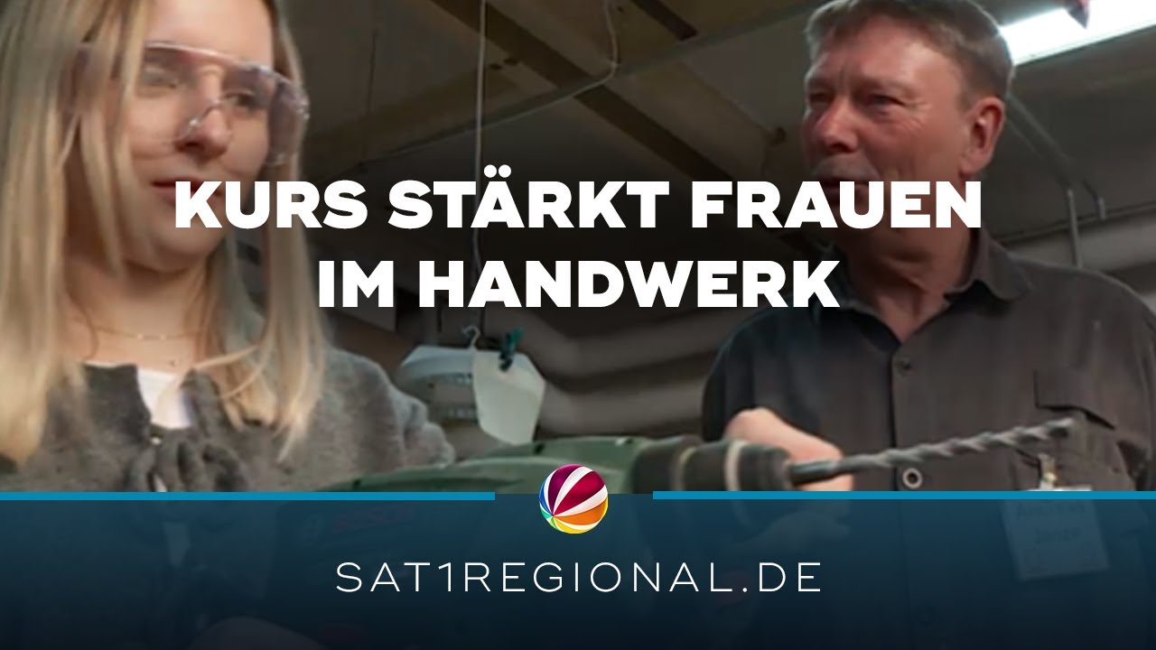 Werkzeug statt Vorurteile: Kurs stärkt Frauen im Handwerk