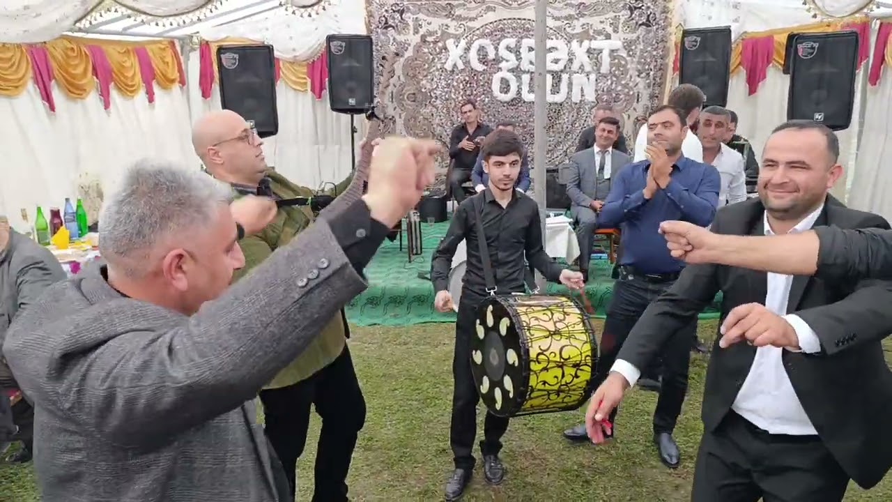 Orxan Ağdaşlı. Qəbələ Uludaş kəndi toyu. Popuri ifalar. +99450 545 95 75 