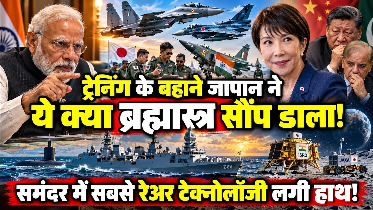 ट्रेनिंग के बहाने जापान ने ये क्या ब्रह्मास्त्र सौंप डाला भारत को, चीन की बर्बाद का कोड भारत के पास!
