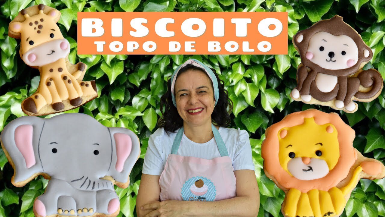 TOPO SAFARI - PASSO a PASSO de topo COMESTÍVEL - Tema QUERIDINHO - A TENDÊNCIA do momento - ASSISTA!