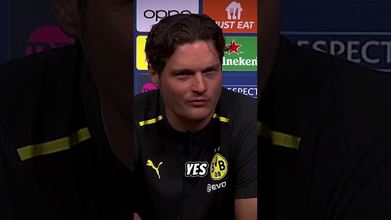 Edin Terzic | The most poetic Coach ever 🥶 #terzic #interview #football #championsleague #final