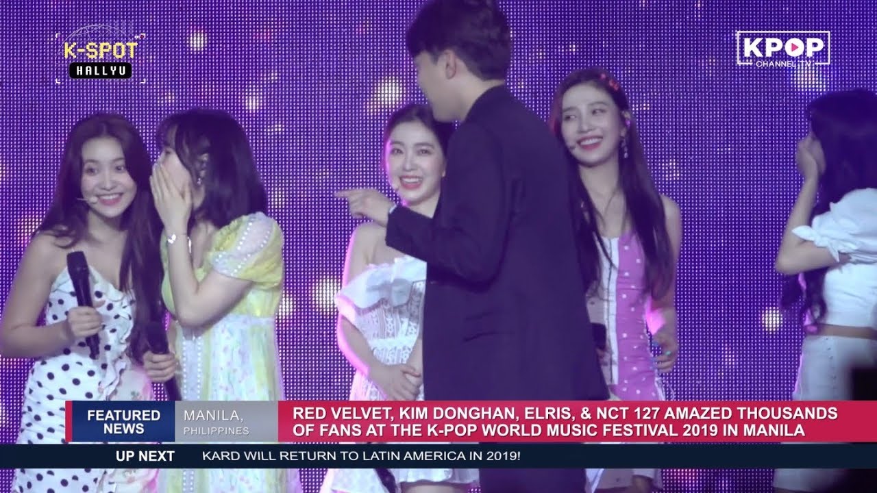 ✨ K-POP World Music Festival 2019 in Manila w/ Red Velvet, NCT 127, Dong Han, ELRIS