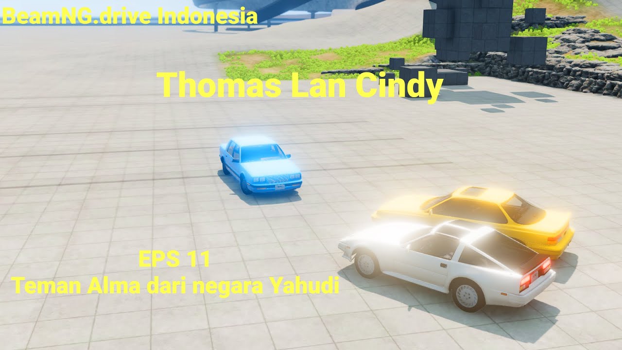 TEMAN ALMA DARI NEGARA YAHUDI | Thomas Lan Cindy #11 | Serial BeamNG Ngawur Indonesia
