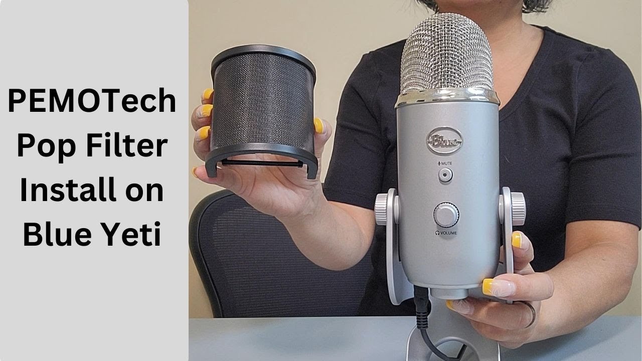 Will PEMOTech Pop Filter fit Blue Yet? Let's install it.